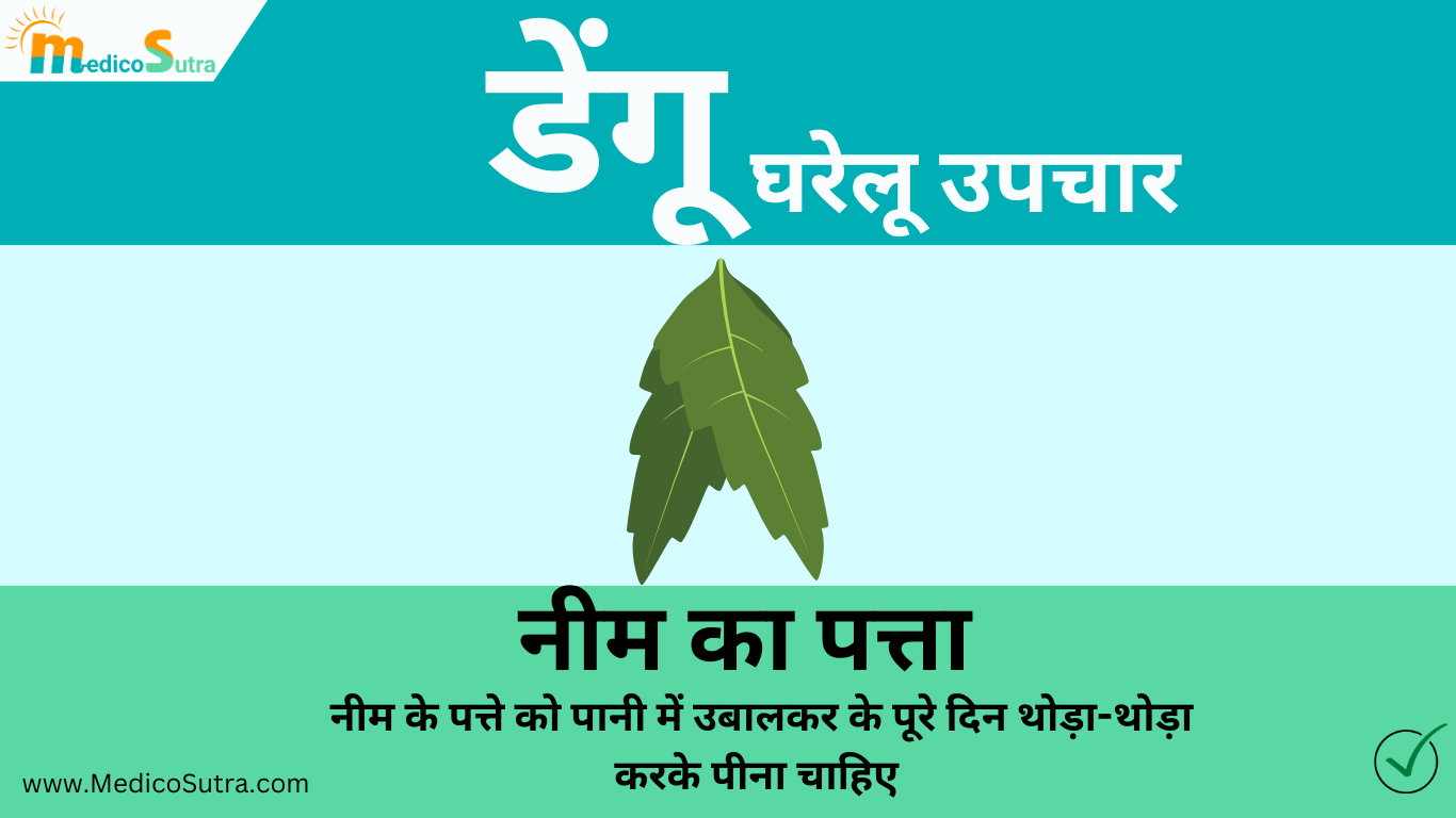डेंगू से जल्दी ठीक होना है तो, खाओ 10 चीजें मिलेगा तुरन्त आराम : डेंगू का घर में इलाज » MedicoSutra डेंगू का घरेलू उपचार