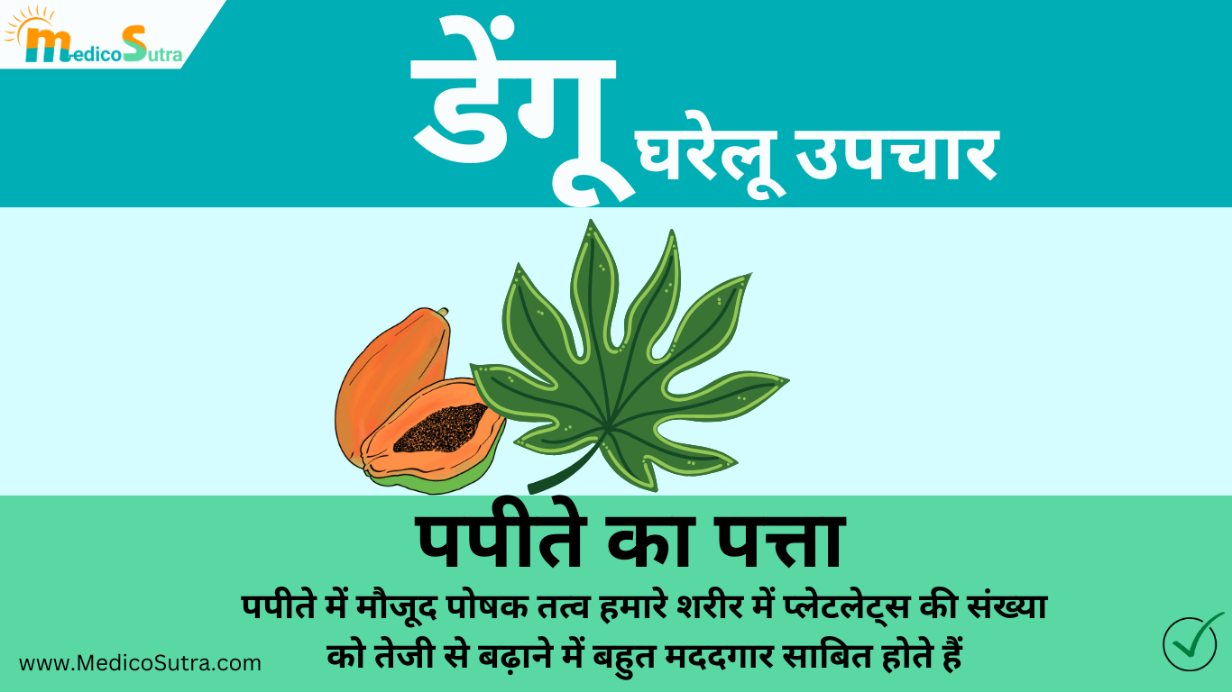 डेंगू से जल्दी ठीक होना है तो, खाओ 10 चीजें मिलेगा तुरन्त आराम : डेंगू का घर में इलाज » MedicoSutra डेंगू का घरेलू उपचार