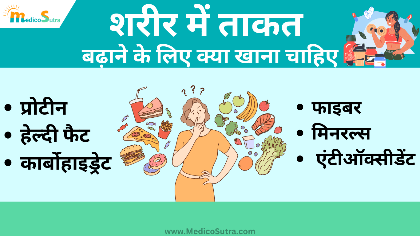 शरीर में ताकत बढ़ाने के लिए क्या खाना चाहिए; 10 ऐसा खाना जो शरीर को मजबूत करेगा, कमजोरी होगी दूर » MedicoSutra शरीर में ताकत बढ़ाने के लिए क्या खाना चाहिए