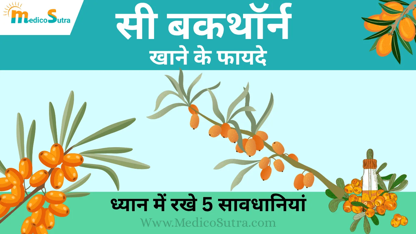 सी बकथाॅर्न खाने के फायदे