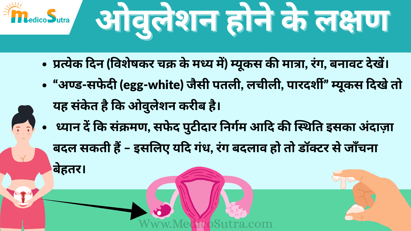 ओवुलेशन होने के लक्षण जानें ओवुलेशन कब होता है